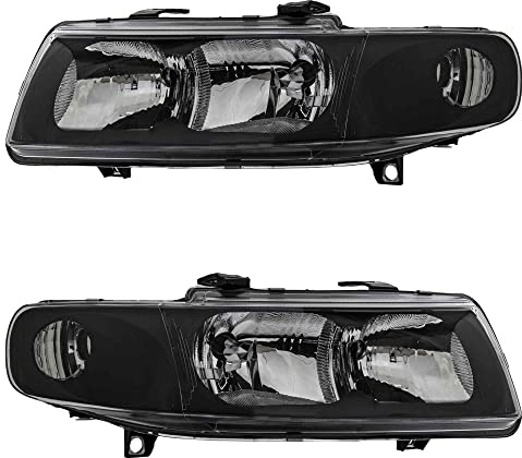 Halogen Scheinwerfersatz Scheinwerfer Satz Hauptscheinwerfer Set links und rechts H7/H1 Kunststoff passend für Leon 1M1 Toledo II 1M2