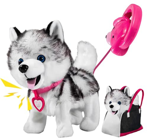 Soothing Robot Dog, Talking Animal Toy, Singing Puppy with Luminous Function, Fun Gadget with Authentic Construction, Sound Animal with Adorable Style, Interactive Toy for Living Room and Sleeping