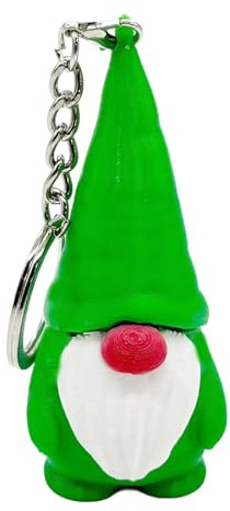 Porte-clés Nain en matériaux Plastiques, Multi-Usage, décoration de Vacances, Accessoire d ' Arbre de noël, Figurine de Gnomes, Ornement