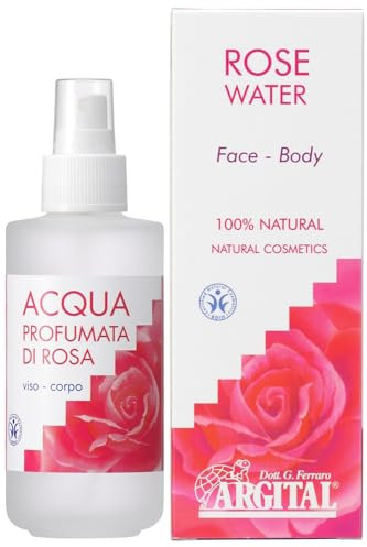 Eau parfumée de roses - Argital - 125 ml cosmétique naturel