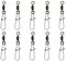 Spro Rolling Swivel with Fast Lock Snap - 10 Wirbel, Größe/Tragkraft:Gr. 6 / 21kg