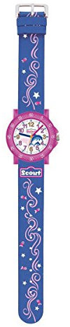 Scout Mdchen Analog Quarz Uhr mit Textil Armband 280375001