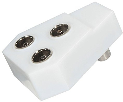 HDST-E17 3 Way TV Digital Male Female Aerial Splitter Lead Cable Plug Comector