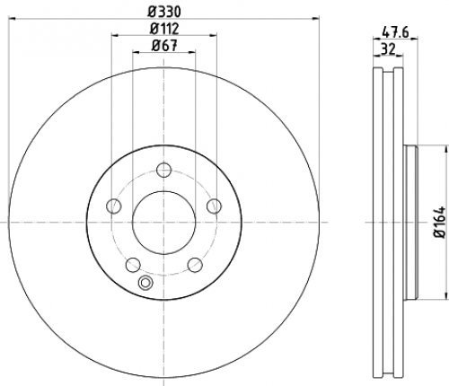 TMD Friction Services 92198805 Bremsscheibe