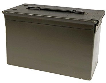 U.S. Army US Munitionskiste Oliv medium TOP 30,5 x 15,5 x 18,7 wie neu Werkzeugkiste Munikiste