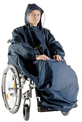 Orgaterm Regencape mit Arm Gr. 4 Senior/marine