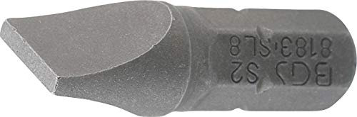 BGS 8183 | Bit | Length 25 mm | 6.3 mm (1/4) Drive | Slot SL 8 mm