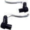 Tektro RX4.1 Bar-End Brake Levers,Aluminum Expanding Plug Clamp TT Caliper (Black/Silver)