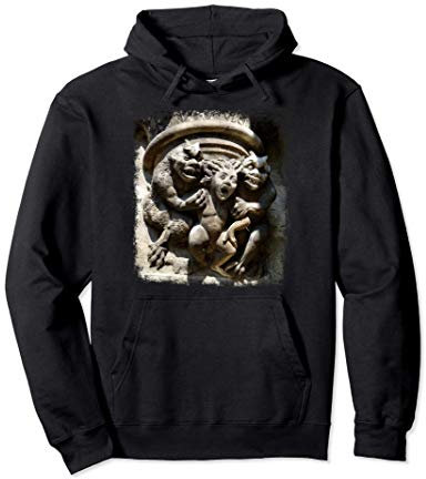 Wasserspeier der Kathedrale Notre Dame Pullover Hoodie