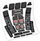 Rock Shox Boxxer Aufkleber aus Vinyl Gabel (Traffic Grey)
