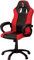 Qubick Gaming Ufficiale AC Milan, Pelle Sintetica, Blu/Nero, Sedia da Gioco con Altezza Regolabile