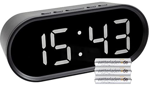 TFA Dostmann 60.2025 (Schwarz mit Batterien)