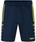 JAKO Herren Shorts Allround, Marine/Neongelb, XL
