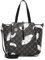 Tamaris Shopper TAS Anastasia 31174 Damen Handtaschen Print black-feather 193