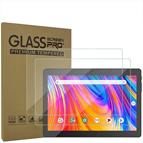 AKNICI 2-Stück PanzerglasFolie Schutzfolie für TOSCiDO M863/T22,Padgene Q20,YUMKEM 10,Qimaoo Q9/M10 Plus,ACEPAD A130/A145,Veidoo T12,Winsing 10,LNMBBS T12,TYD-108/TYD-109,Dragon Touch K10,VASOUN M30