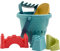6PCS Sandspielzeug Set, Wasserspielzeug Kinder, Sandkasten Spielzeug, Strandspielzeug mit Eimer Schlossformen Sandformen, Weichem Kunststoff Spielzeug Strand für Jungen Mädchen