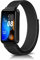 ZoRoll Bracelet Nylon Compatible avec Huawei Band 10/9/8, Souple Élastique Bracelet Compatible avec Huawei Band 10/9/8 - Noir