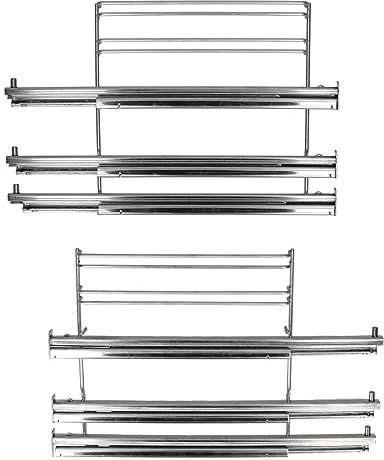 easyPART Kompatibel/Ersatz für BOSCH 17007521 Auszugsschienen Set für 3 Backbleche Roste in Backofen