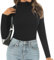 Totatuit Rollkragenpullover Damen StrickRollkragenpullover Winter Rollkragen Pulli Herbst Sweatshirt Warm Langarmshirt aus Strick Oberteile