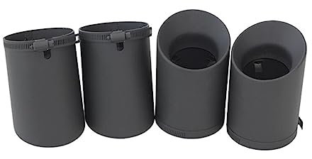 Endrohrblenden Für F87 M2 F80 M3 F82 F83 M4 F10 M5 F12 F13 M6 Direct Fit Matt Schwarz Edelstahl Auspuff Spitze Auspuffblende Blenden