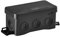 SIMET Wandeinbaudose NS8 FASTBOX&HOOK schwarz, Abmessungen 45 X 85 X 40 mm, halogenfrei, selbstverlöschend, UV, IP54, 180 Stück