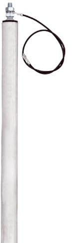 Magnesium Opferanode 26 x 500 mm M8 x 30 für einen isolierten Einbau inkl. Zubehör passend zu Afriso 69811, Ersatzanode für Warmwasserspeicher & Boiler, Schutzanode, Anodenstab