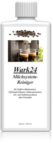 Wark24 Milchsystemreiniger 1L für Kaffeevollautomaten, Softeismaschinen, Milchaufschaumreiniger wie Philips, Jura,WMF,Delonghi,Saeco (1er Pack)
