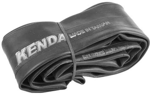 Kenda Mixte Universaltube 12.1/2x1.75+2.1/4, 47/62-203, A/V (Bent 70°/45°), Molded, Box Copertone, Noir, Standard
