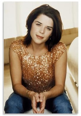 Neve Campbell Smile Poster, Kunstwerke, Leinwand, ästhetische Wandkunstdrucke, moderne Dekoration, 30 x 45 cm
