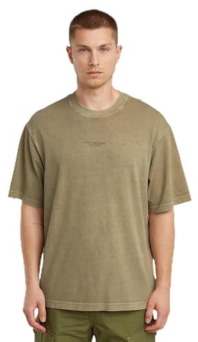 G-Star Herren Overdyed Center Chest Boxy T-Shirt