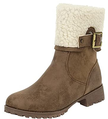 Generisch warehouse deal Winterstiefel Damen Wasserdicht Warm Gefütterte Schneestiefel Winterschuhe Damen Chelsea Mit Rutschf damenkleider sommer sale damenbekleidung sommer sale