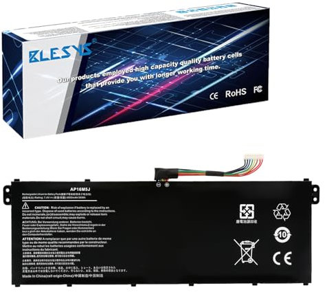 BLESYS 7.4V Batteria per Acer Aspire 3 A315-21 A315-23 A315-41 A315-42 A315-51 A315-53 A315-53G A315-54 A315-55 A315-55G A315-56 A315-57 A315-57G Series