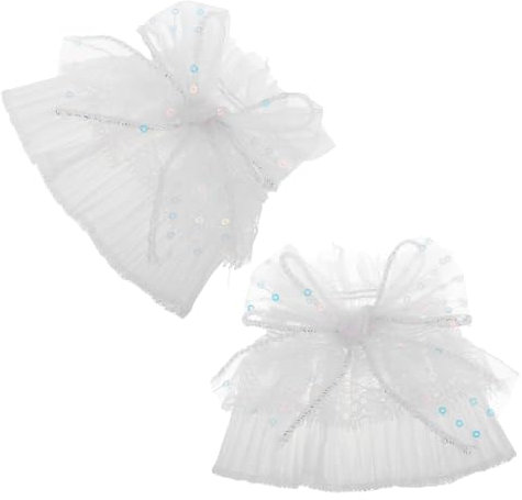 minkissy 2 Stücke Frauen Handgelenk Spitze Manschetten Lolita Mode Zubehör Für Frauen Spitze Manschetten Handgelenk Hand Ärmel Hochzeit