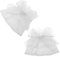 minkissy 2 Stücke Frauen Handgelenk Spitze Manschetten Lolita Mode Zubehör Für Frauen Spitze Manschetten Handgelenk Hand Ärmel Hochzeit