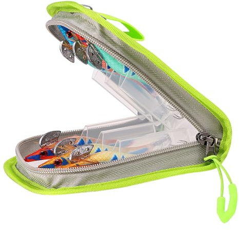 Fishing Tackle Bag, Bait Storage Tasche, Transparent Waterproof Organizer Tasche für Anglers Kayak Husband Storage Beginner Boat Trips Gear Enthusiasten