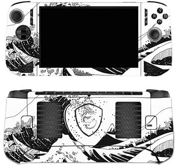 Skin Sticker Protect Cover Compatible with MSI Claw 8 AI, Anti Scratch, Bubble Free (Sea Wave)