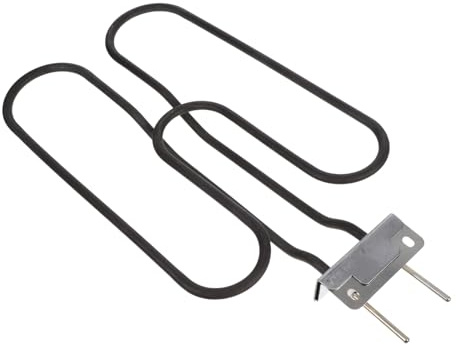 FUNOMOCYA Edelstahl Bbq Grill Heizelement Ersatzteil Schnell Heizstab Kompatibel Elektrogrill Zubehör Grill Ersatzteile Gasgrill Seitenbrenner