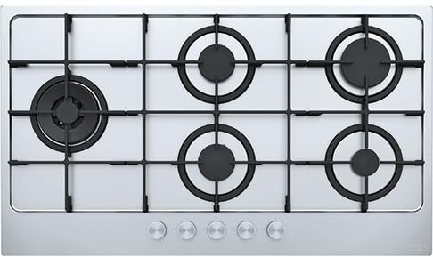 Franke Maris FHMA Acciaio inox Da incasso 88 cm Gas 5 Fornello(i)