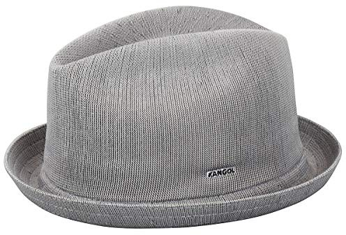 Kangol Tropic Player Fedora for Women and Men, Large, Grey