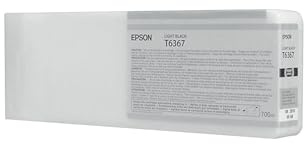 Epson T6367 Tintenpatrone, Singlepack, hell schwarz