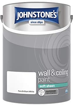 Johnstone's 304199 Vinyl Soft Sheen Emulsion - Brilliant White,5