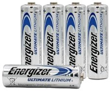 Energizer Ultimate Lithium, Pack de 5 Piles AA, L91