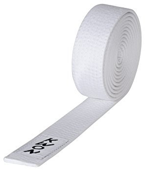 KWON Budogürtel 4 cm breit 260 weiß