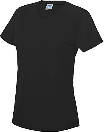 AWDis Womens Cool T Jet Black