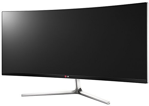 LG 34UC97-S Ecran PC incurvé IPS 34 (86,36 cm) QHD 3440 x 1440 5 ms VGA/DVI/HDMI/Thunderbolt Silver
