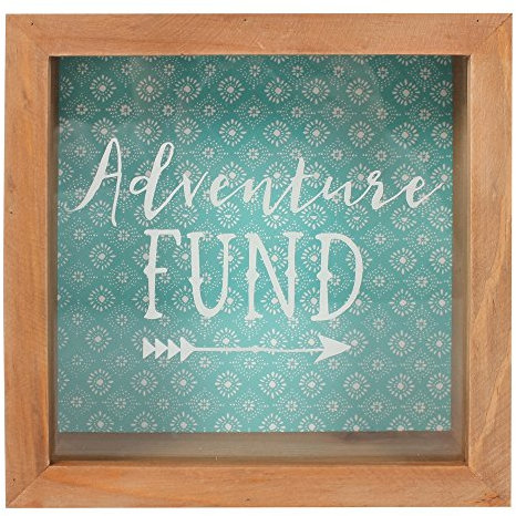 Boho aventuras caja de dinero del fondo de la moneda Caja de Ahorros estrenar en Caja de Regalo