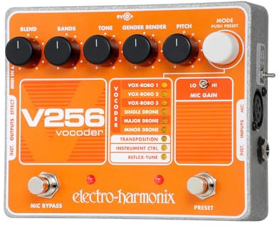 Electro Harmonix V256 Vocoder Effects Pedal - Effetti per chitarra