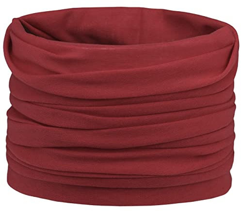 Chapeaushop Freedom Basic Halstuch, rot, One size