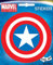 Captain America Shield Marvel Comics Die Cut Vinyl Sticker Decal