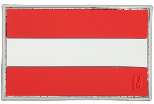 Maxpedition Aufnäher mit Österreich-Flagge, 7,6 x 4,8 cm